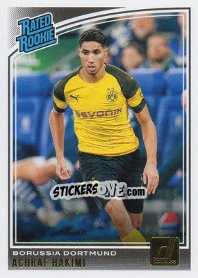 Sticker Achraf Hakimi - Donruss Soccer 2018-2019 n. 181 - Panini