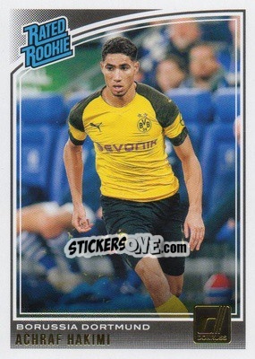 Sticker Achraf Hakimi - Donruss Soccer 2018-2019 - Panini