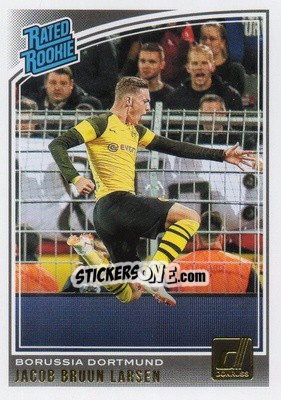 Sticker Jacob Bruun Larsen - Donruss Soccer 2018-2019 n. 182 - Panini