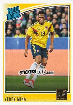 Sticker Yerry Mina - Donruss Soccer 2018-2019 n. 186 - Panini