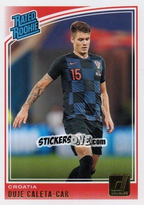 Sticker Duje Caleta-Car - Donruss Soccer 2018-2019 n. 187 - Panini