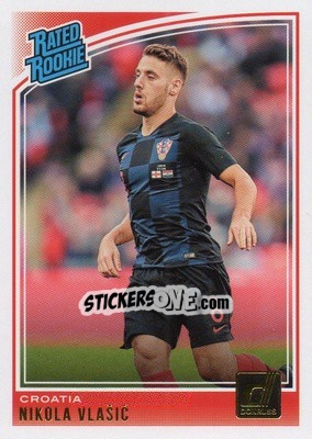 Sticker Nikola Vlasic - Donruss Soccer 2018-2019 - Panini