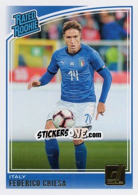 Sticker Federico Chiesa - Donruss Soccer 2018-2019 n. 192 - Panini