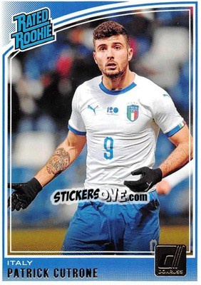 Sticker Patrick Cutrone - Donruss Soccer 2018-2019 n. 193 - Panini