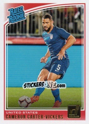 Sticker Cameron Carter-Vickers - Donruss Soccer 2018-2019 - Panini