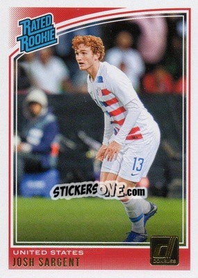 Sticker Josh Sargent - Donruss Soccer 2018-2019 n. 200 - Panini