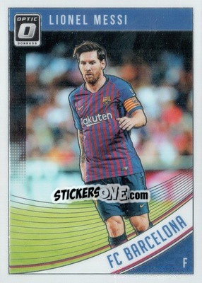 Sticker Lionel Messi - Donruss Soccer 2018-2019 n. O-1 - Panini
