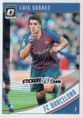 Sticker Luis Suarez - Donruss Soccer 2018-2019 n. O-2 - Panini