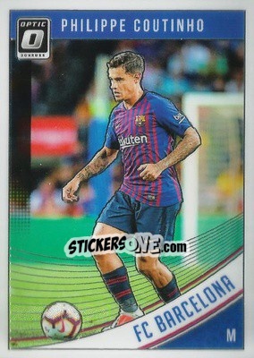 Sticker Philippe Coutinho - Donruss Soccer 2018-2019 n. O-3 - Panini
