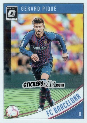 Sticker Gerard Pique - Donruss Soccer 2018-2019 n. O-7 - Panini