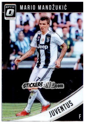 Sticker Mario Mandzukic - Donruss Soccer 2018-2019 n. O-10 - Panini