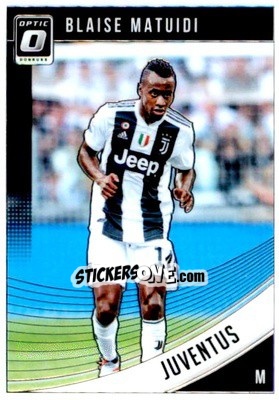 Sticker Blaise Matuidi - Donruss Soccer 2018-2019 n. O-12 - Panini