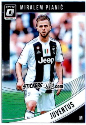 Sticker Miralem Pjanic - Donruss Soccer 2018-2019 n. O-13 - Panini