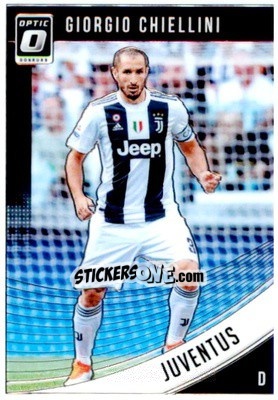 Sticker Giorgio Chiellini - Donruss Soccer 2018-2019 n. O-15 - Panini
