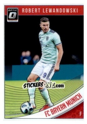Sticker Robert Lewandowski - Donruss Soccer 2018-2019 n. O-17 - Panini