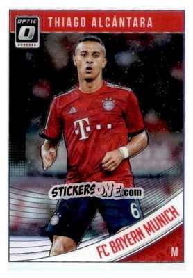 Sticker Thiago Alcantara - Donruss Soccer 2018-2019 n. O-20 - Panini