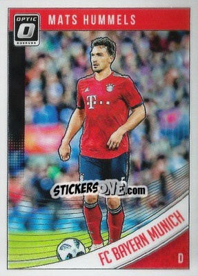 Sticker Mats Hummels - Donruss Soccer 2018-2019 n. O-22 - Panini