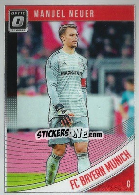 Sticker Manuel Neuer - Donruss Soccer 2018-2019 n. O-24 - Panini