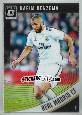 Sticker Karim Benzema - Donruss Soccer 2018-2019 - Panini
