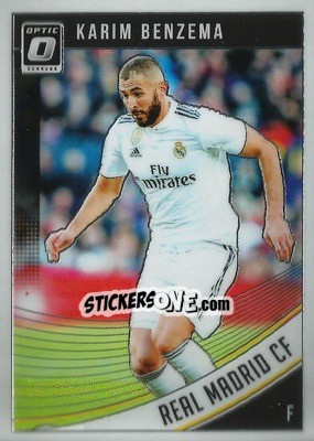 Sticker Karim Benzema - Donruss Soccer 2018-2019 n. O-26 - Panini