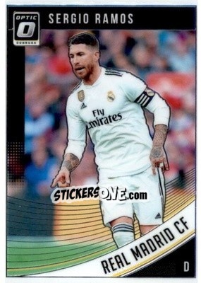 Sticker Sergio Ramos - Donruss Soccer 2018-2019 - Panini