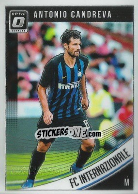 Sticker Antonio Candreva - Donruss Soccer 2018-2019 n. O-34 - Panini