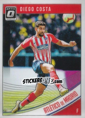 Sticker Diego Costa - Donruss Soccer 2018-2019 n. O-45 - Panini