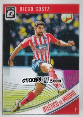 Sticker Diego Costa - Donruss Soccer 2018-2019 - Panini