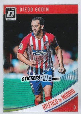 Sticker Diego Godin - Donruss Soccer 2018-2019 n. O-49 - Panini
