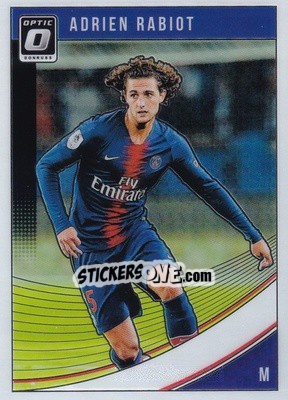 Sticker Adrien Rabiot - Donruss Soccer 2018-2019 n. O-55 - Panini