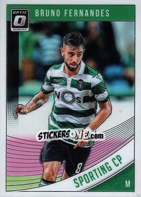 Sticker Bruno Fernandes - Donruss Soccer 2018-2019 n. O-59 - Panini