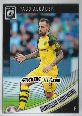 Sticker Paco Alcacer - Donruss Soccer 2018-2019 n. O-64 - Panini