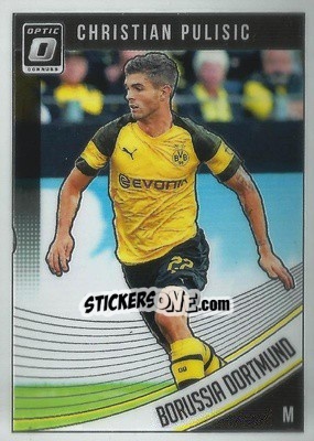 Sticker Christian Pulisic - Donruss Soccer 2018-2019 - Panini