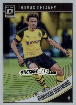 Sticker Thomas Delaney - Donruss Soccer 2018-2019 n. O-67 - Panini