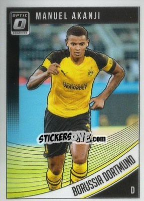 Sticker Manuel Akanji - Donruss Soccer 2018-2019 n. O-69 - Panini