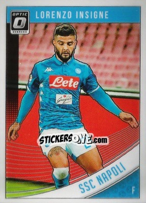 Sticker Lorenzo Insigne - Donruss Soccer 2018-2019 n. O-72 - Panini