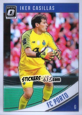 Sticker Iker Casillas - Donruss Soccer 2018-2019 n. O-79 - Panini