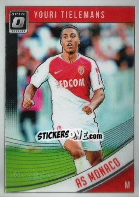 Sticker Youri Tielemans - Donruss Soccer 2018-2019 n. O-81 - Panini
