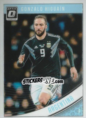 Sticker Gonzalo Higuain - Donruss Soccer 2018-2019 n. O-89 - Panini