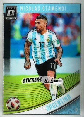 Sticker Nicolas Otamendi - Donruss Soccer 2018-2019 n. O-93 - Panini