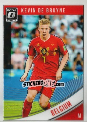 Sticker Kevin De Bruyne - Donruss Soccer 2018-2019 n. O-101 - Panini