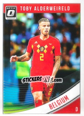 Sticker Toby Alderweireld - Donruss Soccer 2018-2019 n. O-102 - Panini