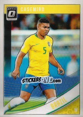 Sticker Casemiro - Donruss Soccer 2018-2019 n. O-108 - Panini