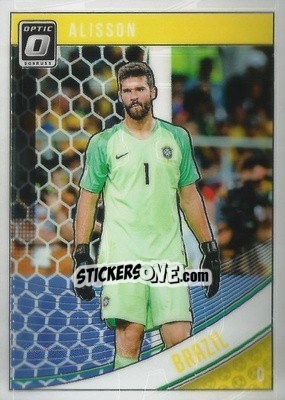 Figurina Alisson - Donruss Soccer 2018-2019 - Panini