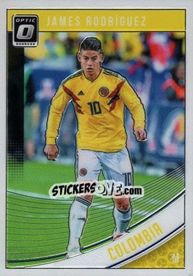 Sticker James Rodriguez - Donruss Soccer 2018-2019 n. O-111 - Panini