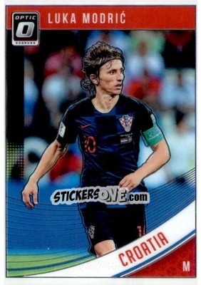 Sticker Luka Modric - Donruss Soccer 2018-2019 n. O-116 - Panini