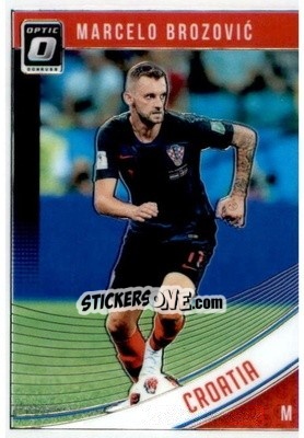 Figurina Marcelo Brozovic - Donruss Soccer 2018-2019 - Panini