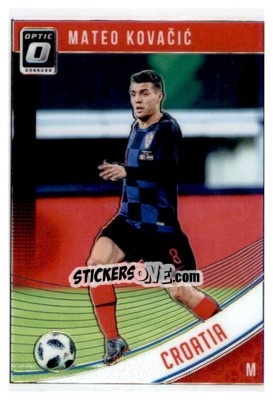 Sticker Mateo Kovacic - Donruss Soccer 2018-2019 n. O-118 - Panini