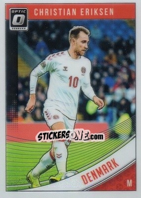 Sticker Christian Eriksen - Donruss Soccer 2018-2019 n. O-120 - Panini