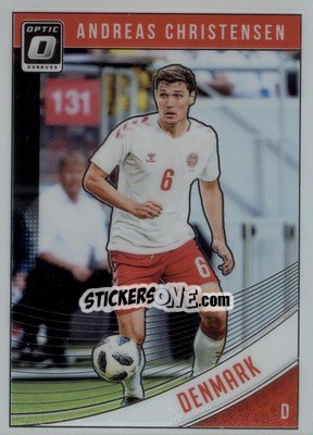 Sticker Andreas Christensen - Donruss Soccer 2018-2019 n. O-121 - Panini